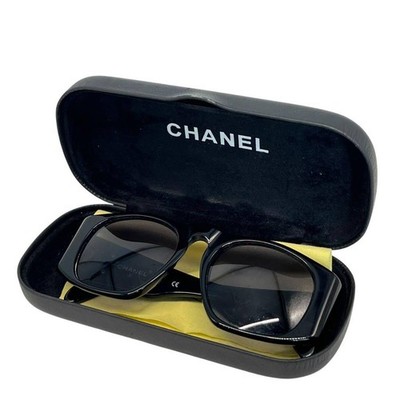 CHANEL 01451 94305 Sunglasses CC Logos CoCo Mark Plastic Blue