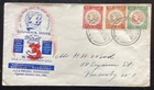 NEW ZEALAND 1955 Health FDC with Major Red Colour Shift, Jones H55.1v (Q67)