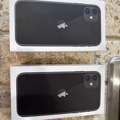 iPhone 11 64GB Apple Black EMPTY  BOX ONLY!! Qty 2
