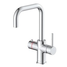 Single Lever Kitchen Horizontal Instant Hot Water Tap Chrome - Tap Only UK