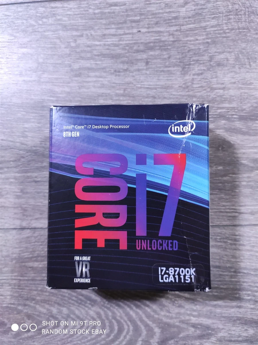 Intel Core i7-8700K Computer Processors for sale - eBay