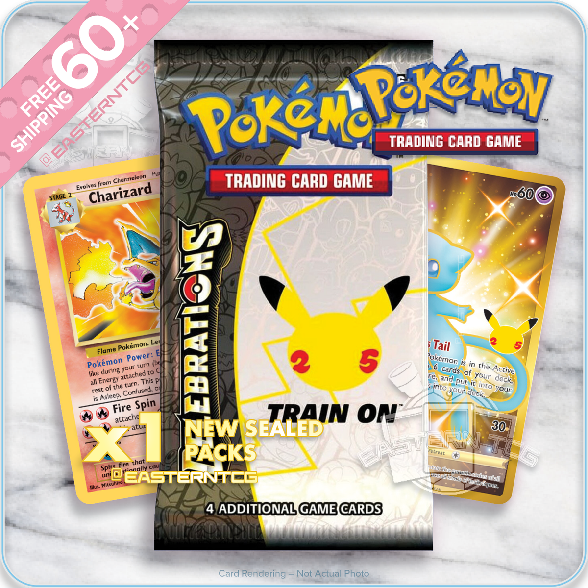 BOOSTER PACK Celebrations Pokemon TCG Official ENG Sealed New 2021 BOOSTER PACK Celebrations Pokemon TCG Official ENG Sealed New 2021