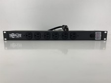 Tripp-Lite 6-Outlet 1U Rackmount 120V 15A Power Strip RS-0615-F