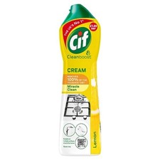 Cif Cream Cleaner Lemon 500 ml x 8 5.10 per litre