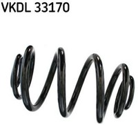 SKF VKDL33170 Fahrwerksfeder FüR Opel FüR Chevrolet