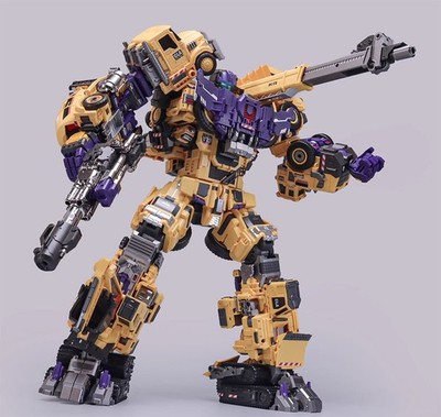 Mecha Invasion G2 Devastator GLA01-06Y Constructor Titan Set of 6 Action Figure