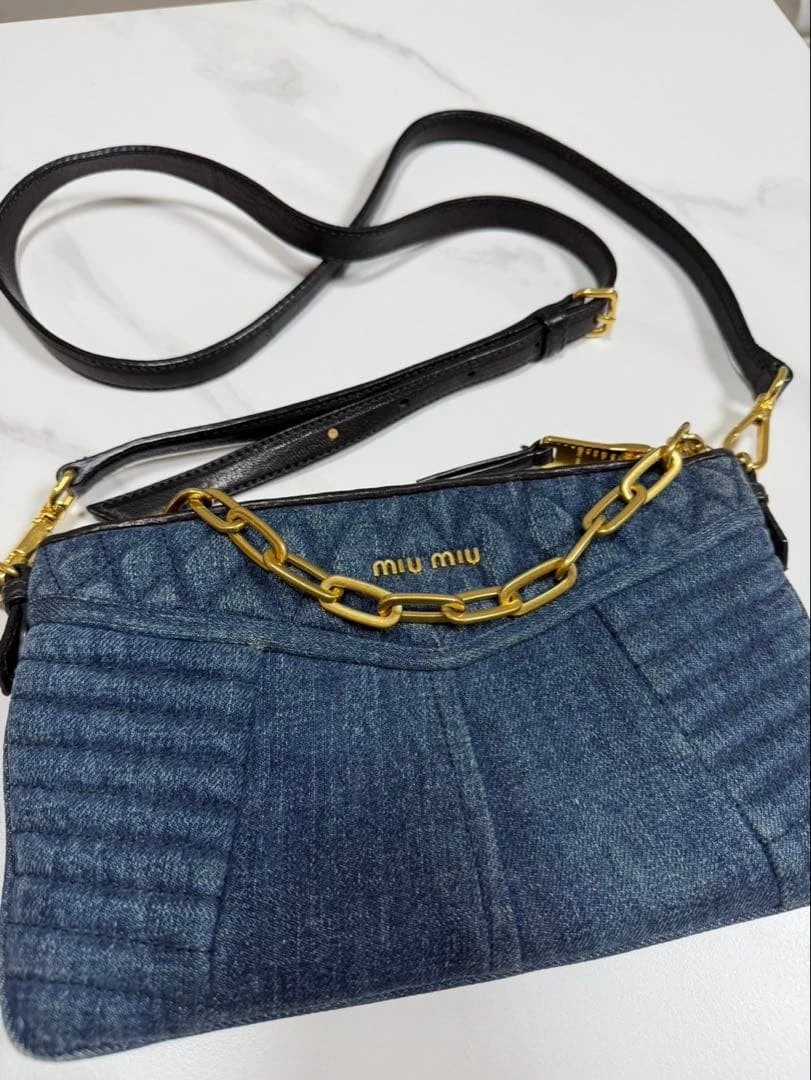 Miu Miu Bags & Women's Denim Exterior for sale | eBay