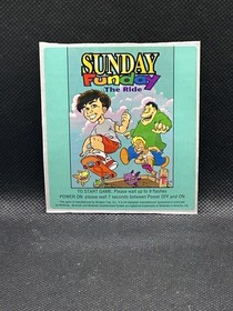 Sunday Funday: The Ride Nintendo NES 1995 Replacement OEM Sticker Only