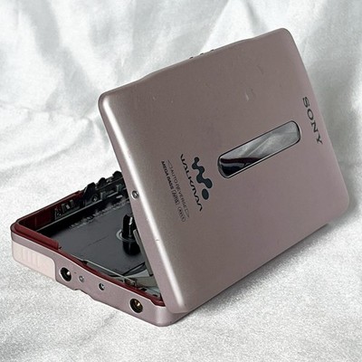 SONY WM-EX651 2004 Walkman Cassette Player Pink Tested As-Is Plays