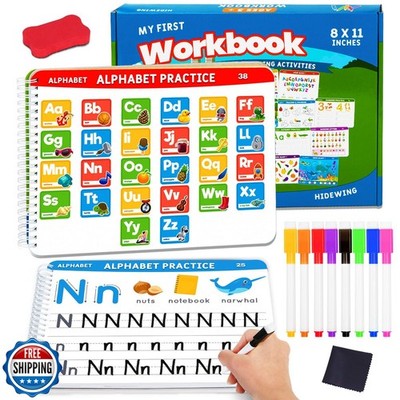 Preschool Learning Activities Educational Workbook: Preschool Han