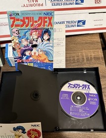 NEC PC-FX Animefreak FX Complete Set Vol. 1-6 - All Original- See Descrip-Rare!