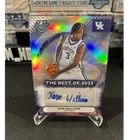 2025-26 Bowman U Best Kam Williams Auto Best of 2025 Refractor Kentucky