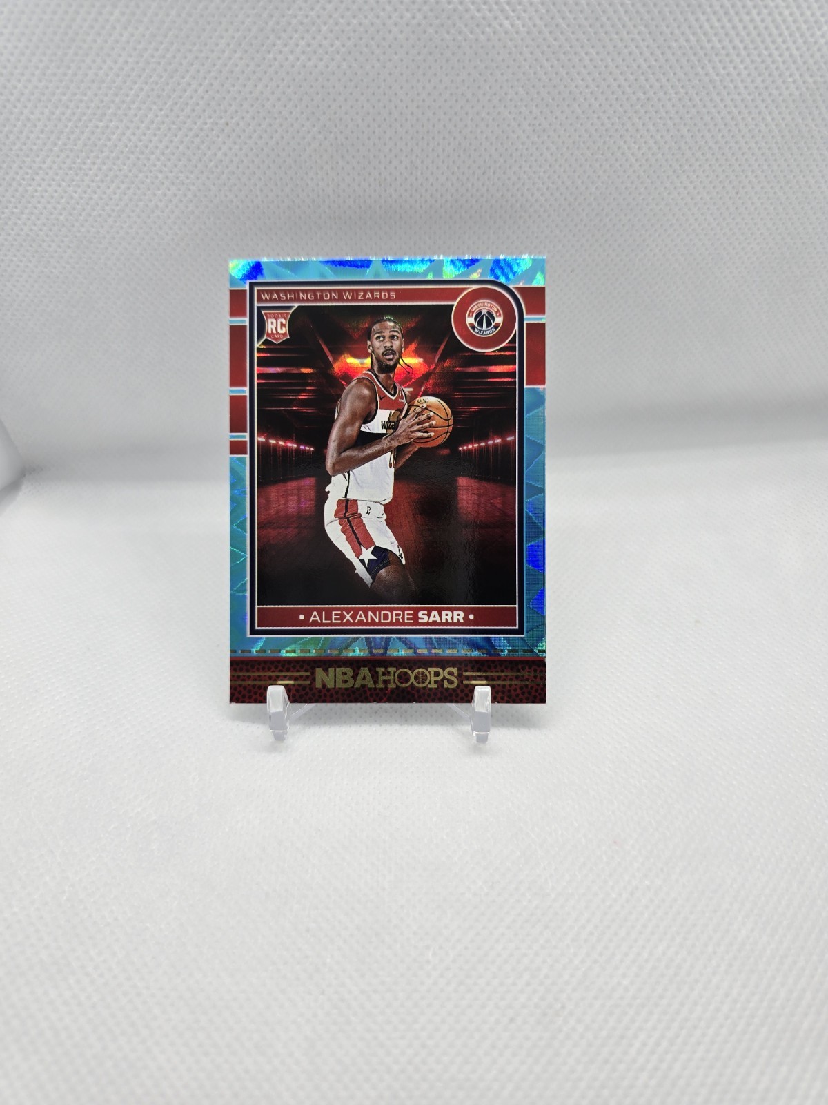 2024-25 Panini NBA HOOPS Rookies Alexandre Sarr #232 Teal Explosion (RC)