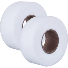 Outus Iron on Hem Tape Fabric Fusing Hemming for Pants 1 Inch, White 