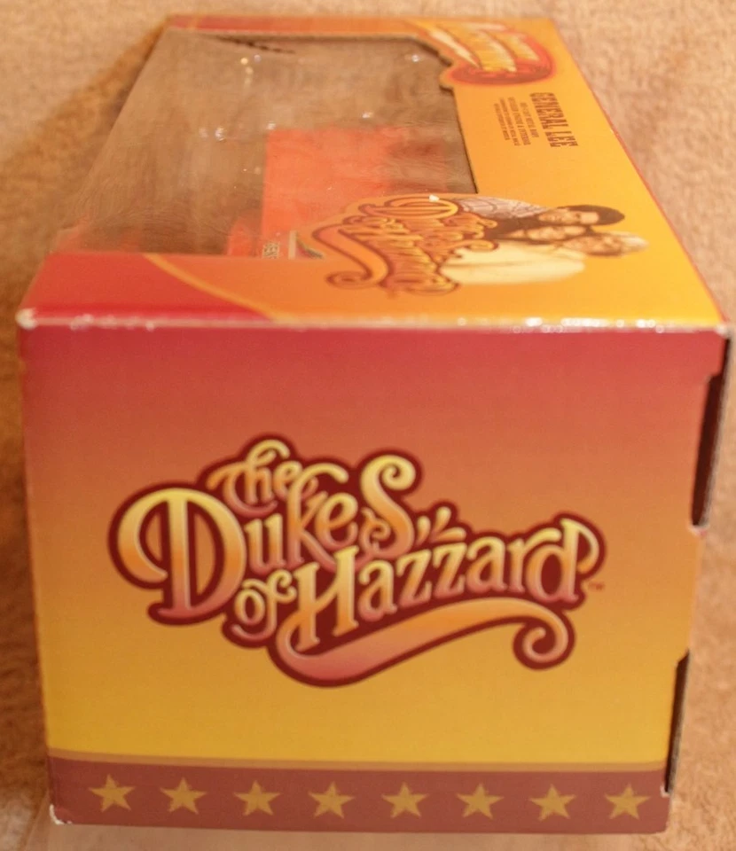 JOHNNY LIGHTNING DUKES OF HAZZARD GENERAL LEE ORANGE TIRES 1/25 - Image 2 of 4