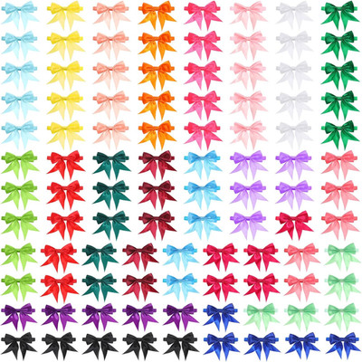 100 Pcs Dog Bow Ties Bulk Dog Bows with Adjustable Collar Cat Bowtie Pet Groomin