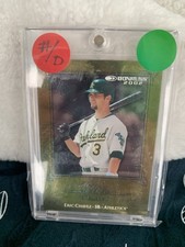 2002 Donruss Elite Series Gold Eric Chavez /2500 Oakland Athletics
