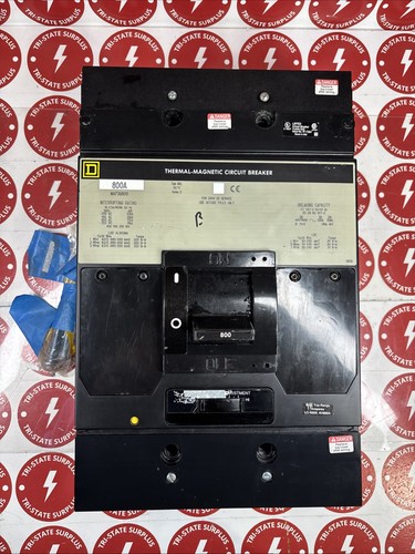 Square D MAP36800 Bolt-On Circuit Breaker 800A 600V 3P 3PH MAP 800 AMP 600V🔴