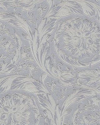 Wallpaper Versace Barocco Metallics / Silver, 1 roll - 75 sq ft