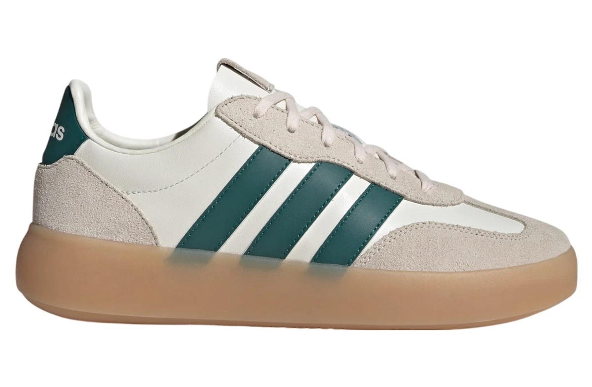 Adidas Barreda White/Green Sneakers - Men’s Size 12.5 NWT New adidas Barreda Lifestyle Collegiate Green | Mercari main image 4