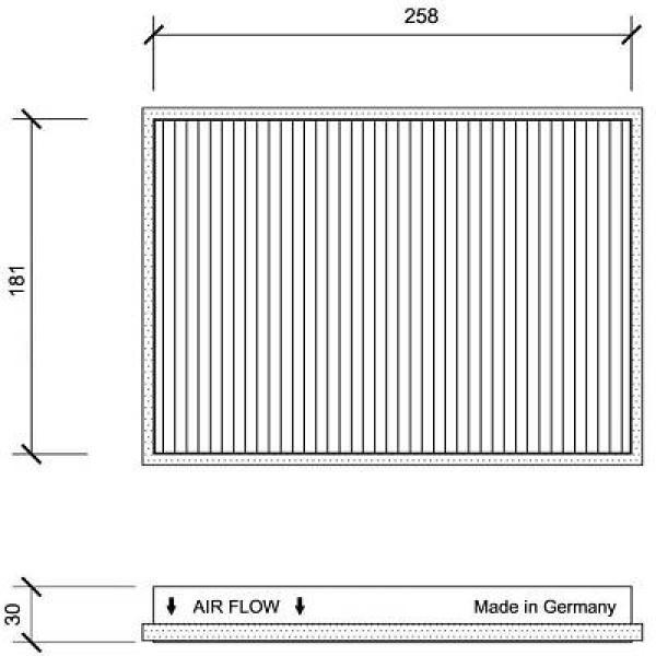 Diederichs DCI0021 Innenraumfilter, Pollenfilter FüR VW Passat B3/B4 (3A2, 35I)-image