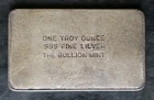 The Bullion Mint 1oz Silver Bar