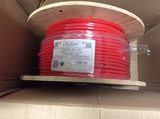 FP200/CAVICEL Firecel SR114H 2X1.5 E  Red Fire Resistant Cable 100m