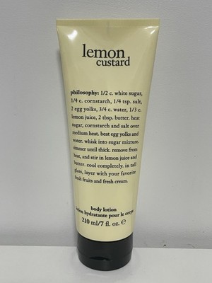 Philosophy Lemon Custard Body Lotion 7 Oz New and Sealed