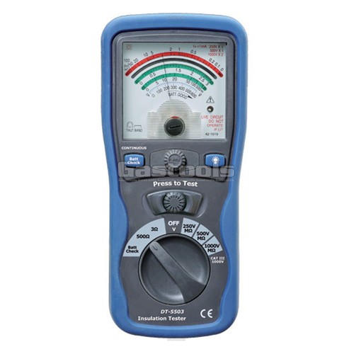 NEW PRO ANALOGUE INSULATION TESTER MEGGER OHM METER CAT III 1000 eBay