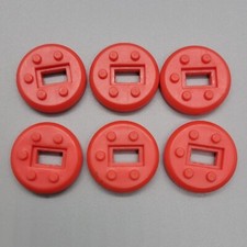 Playmates 1989 TMNT Retrocatapult Authentic Tripod Base Support Set Of 6 Parts