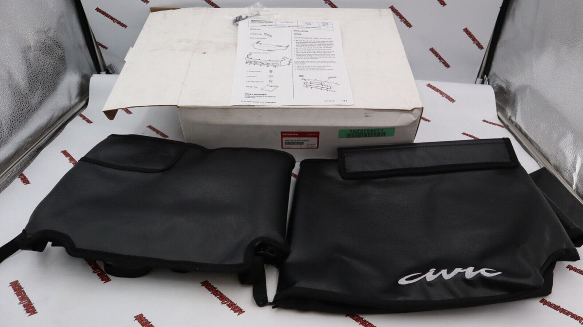 Genuine RARE OEM 92-95 CIVIC FULL NOSE MASK BUMPER BRA HOOD FENDER