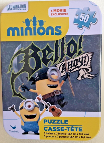 The Minions - Mini Puzzle 5'' X 7'' (Tin Case) - 50 pieces