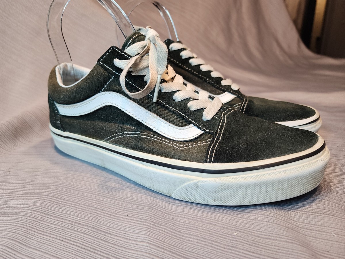 Vans Old Skool Thyme GreenTrue White Shoes Canvas/Suede M6