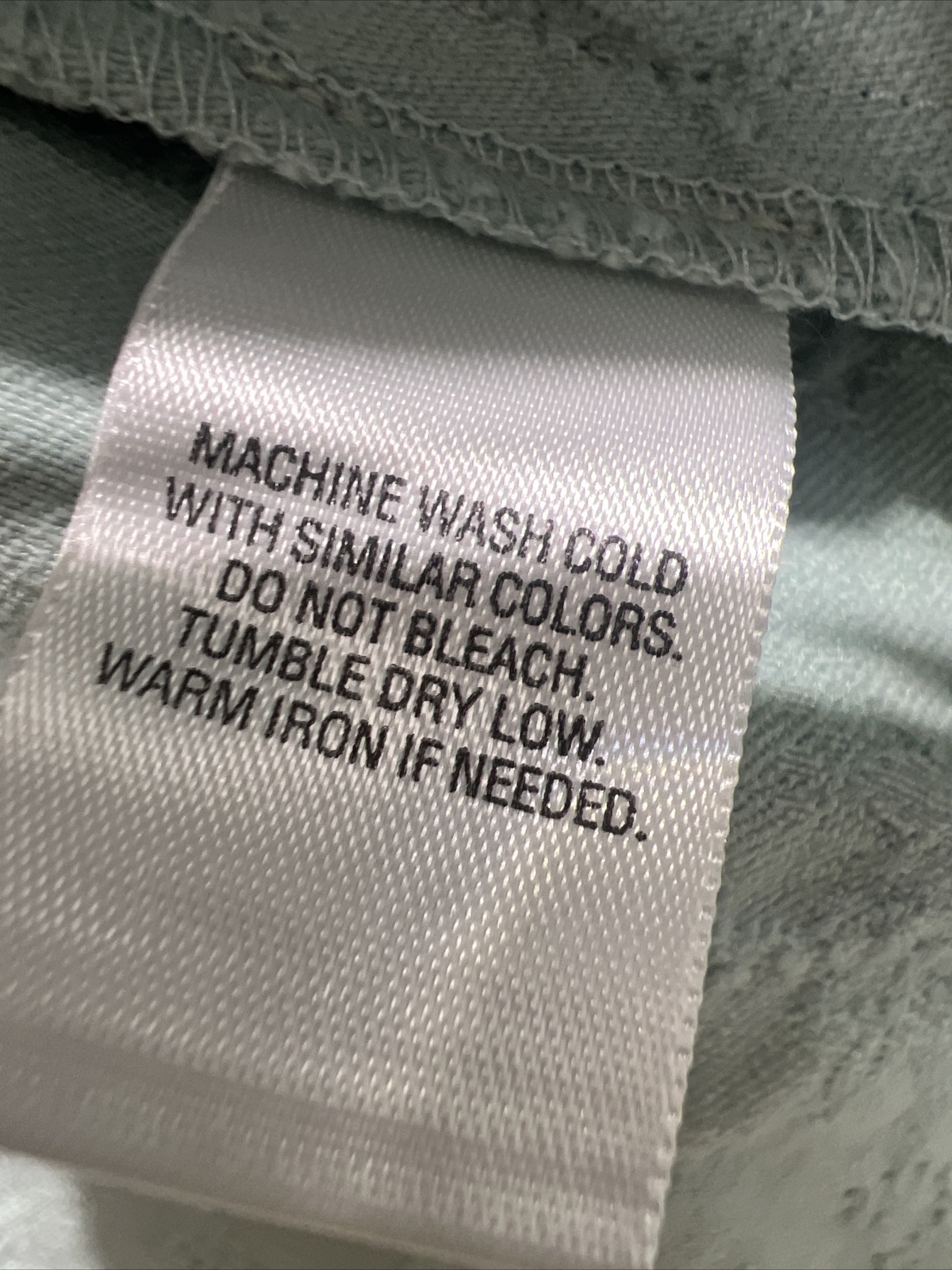 Classic Elements soft turquoise green Floral Text… - image 12