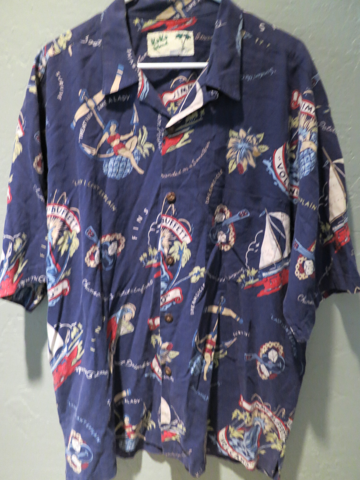 Camicia Jimmy Buffett I Don't Know Tour 2017 - Bianca, Cotone, Manica Corta, Taglie S-5XL CC3990