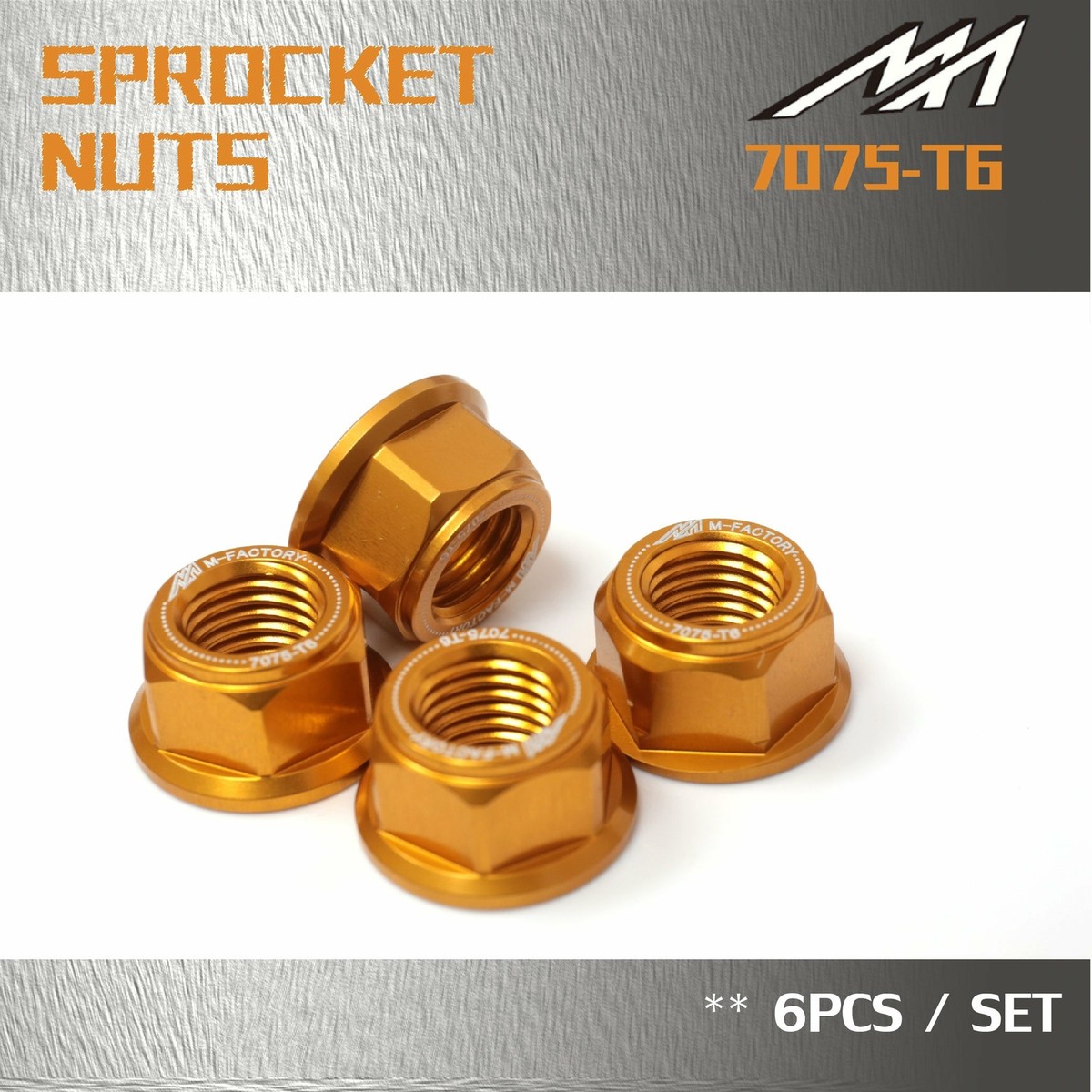 Rear Sprocket Nuts Kit Set For Kawasaki ZX7R ZX10R Z1000 SX