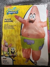 Spongebob Squarepants Patrick Inflatable Child Halloween Costume ONE SIZE