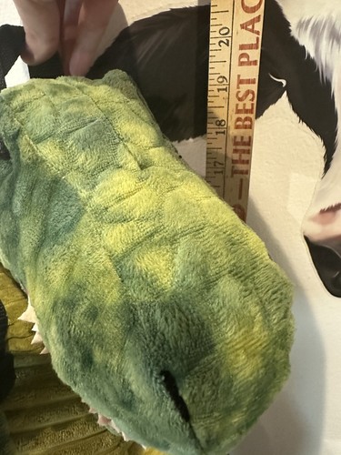 Adventure Planet T Rex Dinosaur Backpack Bag Plush Green Tyrannosaurus 20" - Picture 11 of 11