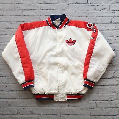 Vintage 80s Adidas Big Logo Satin Jacket Size L Run DMC Vintage 80s Adidas Big Logo Satin Jacket Size L Run DMC