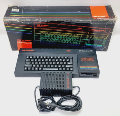 Vintage SINCLAIR ZX Spectrum +3 Computer - 128K - With box Vintage SINCLAIR ZX Spectrum +3 Computer - 128K - With box