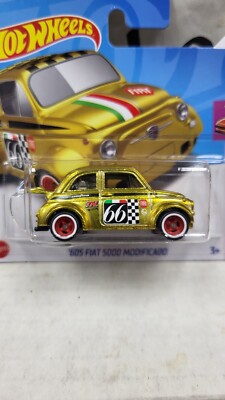 NIB 2021 60S FIAT 500D MODIFICADO HOT WHEELS TREASURE HUNT 1/64