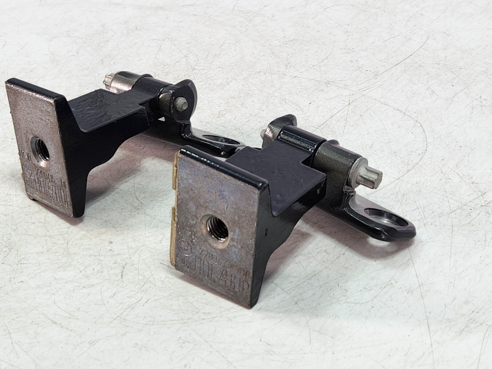 ✅ 2010-2014 OEM Rolls Royce Ghost RR4 Rear Left Driver Side Door Hinge Gray SET