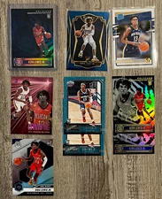 Kira Lewis Jr 2020-21 Panini Basketball Lot (9) Mosaic, Select Sapphire Pink SPs