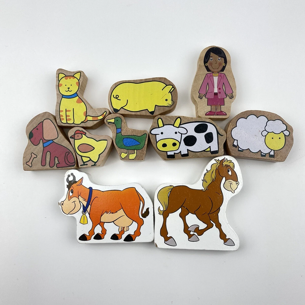 Wooden farm on sale animals