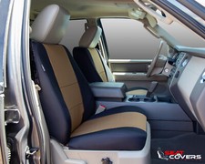 Seat Covers For 2020-2022 Toyota Highlander Neoprene Front Seat Set Custom Fit