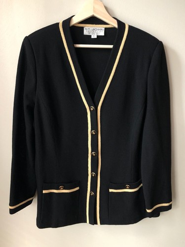 Black Cardigan Knit Sweater Jacket | eBay