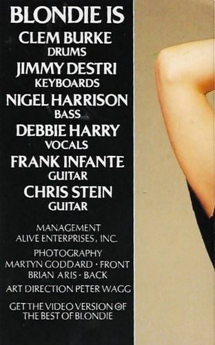 Blondie The Best Of Blondie CASSETTE ALBUM ROCK Electronic Punk Synth-pop Disco - Picture 6 of 10
