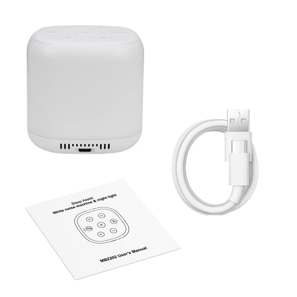 White Noise Machine Sleep Sound Therapy Relaxation For Adults Baby Nature Sounds - image 3 of 4