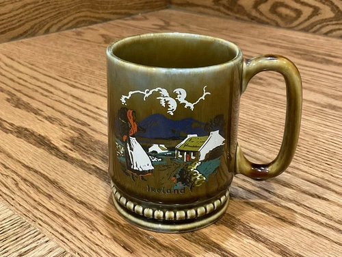 Vintage Wade Irish Porcelain Pottery Coffee Cup/Mug - Made In Ireland