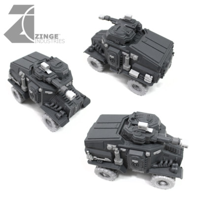Zinge Industries APC Conv Kit 2x Achsen, 4x 27mm Räder, 2 Forstgüsse S-TAU01